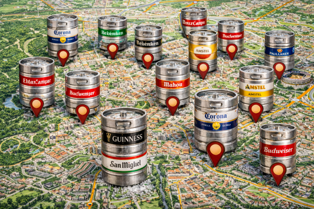 Distribución barriles madrid