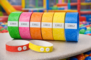 Envío urgente pulseras Tyvek 24h