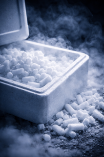 Pellets y bloques de hielo solido para restaurantes en Madrid