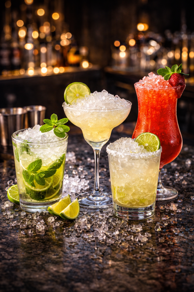 Hielo pile discotecas