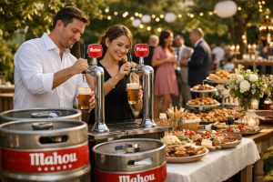 Distribución urgente de barriles Mahou para eventos en Madrid