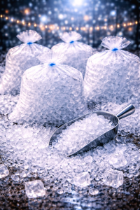 Hielo pile para bares y restaurantes Madrid