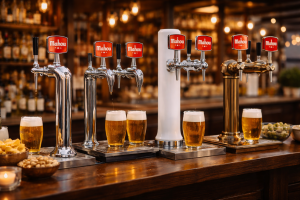 Distribución urgente de barril Mahou cuando el negocio no puede esperar