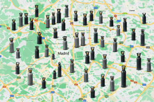 Reparto de co2 en todo Madrid