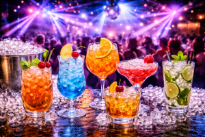 Hielo pile para discotecas